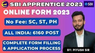 How to fill SBI Apprentice Form 2023 | SBI Apprentice Form Fill Up | Piyush Sir | Examshala