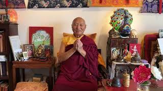 Losar Tashi Deleg from Ven Khenpo Tsewang Dongyal Rinpoche! Water Rabbit Year Tibetan Royal Era 2150