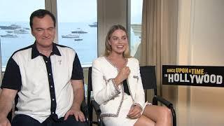 ONCE UPON A TIME… IN HOLLYWOOD - Quentin Tarantino & Margot Robbie Interview | Ab 15.8.19 im Kino!