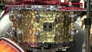 Gretsch Full Range Hammered Brass Snare Drum - 8x14