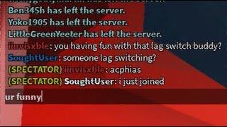 I use Lag Switch