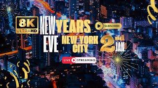 New York City Live | Anywhere with Ali | NYC Manhattan | 8K HDR View | New Year 2025 | Nightlife