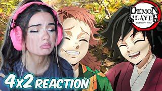 Giyu and Sabito has me CRYING!  DEMON SLAYER 4x2 | REACTION