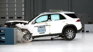 2024 Mercedes-Benz GLE-Class updated moderate overlap IIHS crash test