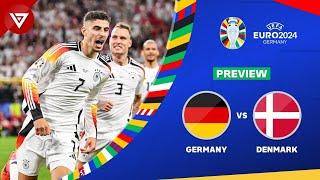  GERMANY vs DENMARK - Round of 16 UEFA EURO 2024 Match Highlights️ Preview & Predictions️