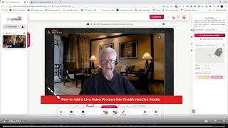 How to add a Live Sales Product in ONE STREAM LIVE STUDIO