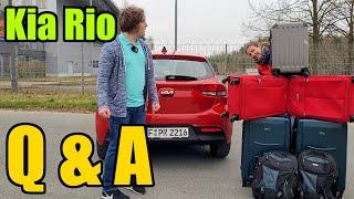 Q & A - Eure Fragen und meine Antworten zum Kia Rio 1.0 T-GDI (100 PS) MJ 2022  - Kofferraum Meinung