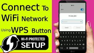  How to connect to WiFi Network Using #WPS Button WiFi Protected Setup | Without Password 4K