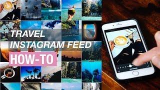 How To Edit Travel Photos | INSTAGRAM FEED TUTORIAL