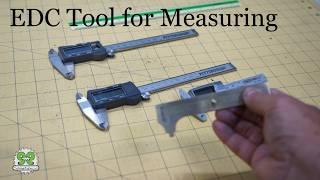 Brass Caliper: Everyday Carry, Compact Measuring