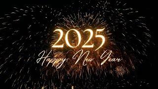 'Happy New Year 2025 Best NEW YEAR COUNTDOWN 10 seconds TIMER Animation with Sound Effects.'