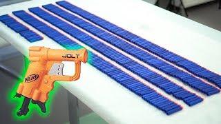 SHOOTING 430 NERF DARTS AS FAST AS POSSIBLE #10 | JOLT | 772K SUBSCRIBERS!