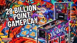 Stern Pinball Venom v0.91 Gameplay w/ Commentary - 28 Billion Point Game