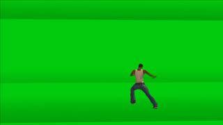 Dancing CJ From GTA San Andreas Green Screen