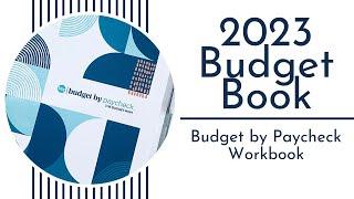 2023 Budget Book | Budget by Paycheck Workbook | The Budget Mom