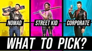 CYBERPUNK 2077 - What Life Path Should You Pick? - (Corporate, Street Kid, or Nomad Backstory)