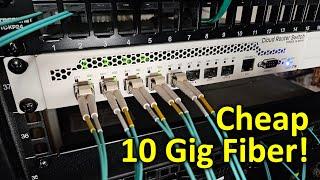 Cheap 10Gig Fiber with Mikrotik CRS309-1G-8S+IN Network Switch, Setup Guide