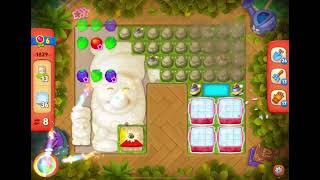 GardenScapes Level 1829 no boosters (17 moves)