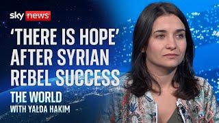 'There is hope': Syrian journalist and filmmaker Waad al Kateab on new violence in Syria