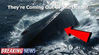 BREAKING UFO NEWS! They're Coming Out Of The Ocean Over New Jersey!