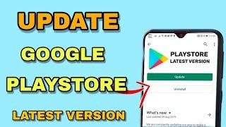 HOW TO UPDATE GOOGLE PLAYSTORE | JOVTV