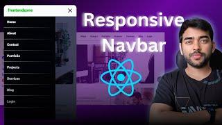 Responsive navbar react js & next.js  #navbar