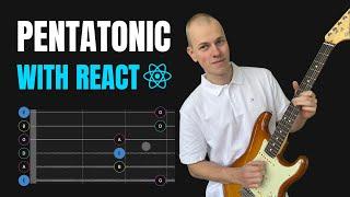 React Tutorial: Create a Dynamic Pentatonic Scale Fretboard