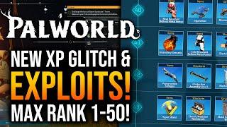 Palworld - THE MOST BROKEN XP GLITCH!