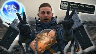 I Became The GOAT Deliverer For Death Stranding's Platinum!