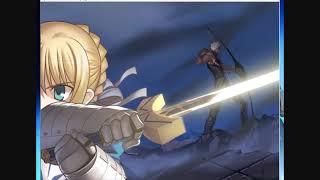 Fate/hollow ataraxia - Archer vs. Saber and Shirou (Decisive Battle)