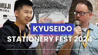 Pen Addict at Stationery Fest 2024 Interview: CY from Kyuseido and Tokyo Inklings Podcast