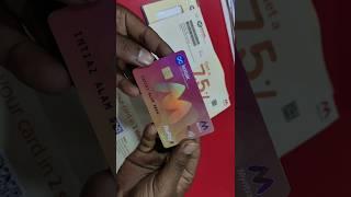 Kotak Mahindra Bank Myntra credit card unboxing II Myntra credit card unboxing