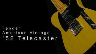 Fender American Vintage 1952 Telecaster • Wildwood Guitars Overview