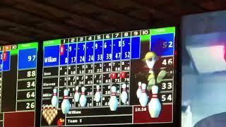 Classic bowling exciter video: Balancing act ball-oney! (Gutter ball)