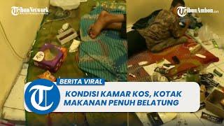 Bekas Makanan sampai Penuh Belatung, Viral Penampakan Kamar Kos Bak Kandang Ayam