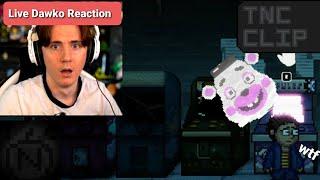 T-N-C: Dawko's reaction to Buff Helpy (FNAF - Into the Pit)