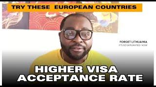 Visa Acceptance Rates in These European Countries is High .