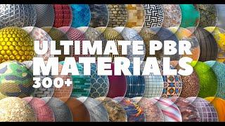 Ultimate PBR Materials 300+ (Unity)