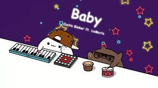 Justin Bieber - Baby ft. Ludacris (cover by Bongo Cat) 