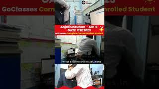 Anjali Chauhan AIR 13 GATE CS 2023 | Go Classes #viral #gate2023 #gatecse