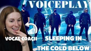 Vocal coach reacts to Voiceplay - Sleeping in the Cold Below