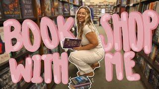 cozy book shopping with me + book haul!