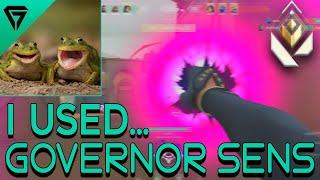 Torturing myself for 24 HOURS with GOVERNOR sens... | Valorant