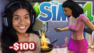 I Played the Sims 4 for the First Time in YEARS.. But I went Broke...