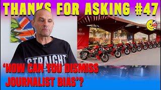 Thanks for asking: Journalist bias, curse of the sat nav, Yamaha FZ750 facts with Paul Berryman...