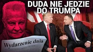 WYDARZENIE DNA: Duda obraził się na Trumpa | Z BAŃKI | Tomasz Szwejgiert