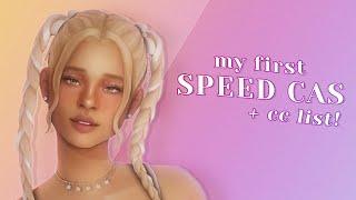 my first speed cas vid! | + CC LIST!