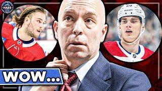 Habs make MULTIPLE moves... - SHOCKING lineup update