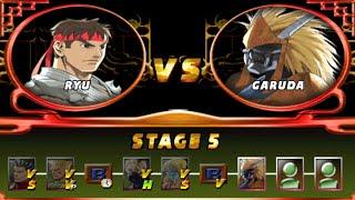 RYU vs GARUDA  Street Fighter EX 2 Plus