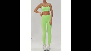 Seamless Sports Bras with Removable Pads Thin Straps N2272 at best factory price from Ruxi company